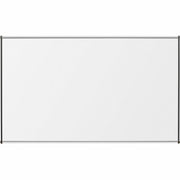 Lorell Dry-Erase Marker Board - 48" (4 ft) Width x 36" (3 ft) Height - Porcelain Enameled Steel Surface - Satin Aluminum Frame - Magnetic - Ghost Resistant - 1 Each