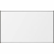 Lorell Dry-Erase Marker Board - 96" (8 ft) Width x 48" (4 ft) Height - Porcelain Enameled Steel Surface - Satin Aluminum Frame - Magnetic - Ghost Resistant - 1 Each
