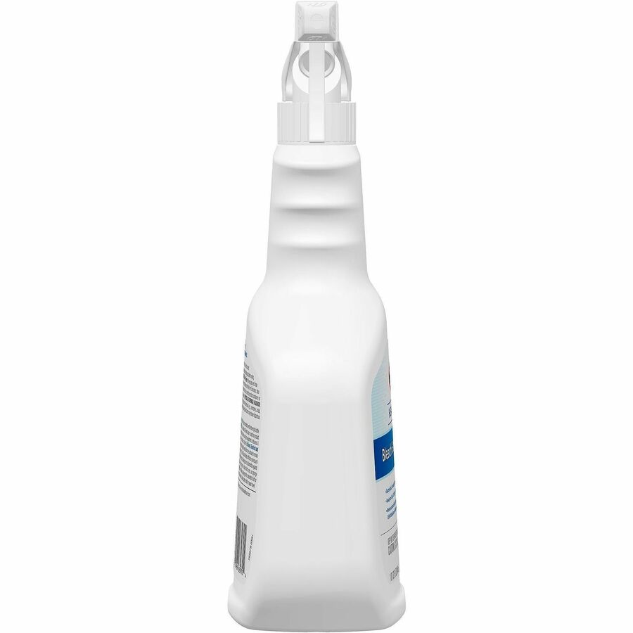 Clorox Healthcare Bleach Germicidal Cleaner Spray - For Multipurpose - Ready-To-Use - 32 fl oz (1 quart) - Recommended For: Germs Remover, Virus Remover - White, Clear Bottle - 1 Each