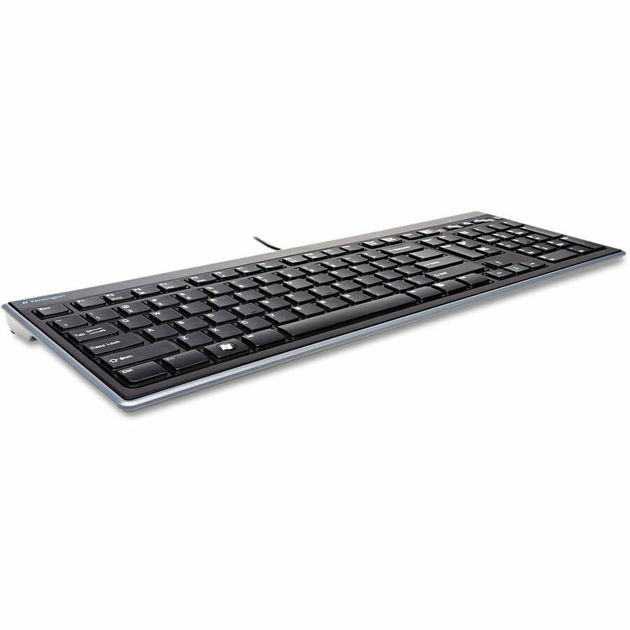 Cable Connectivity - USB Interface - Volume Control, Mute, Sleep, Internet Hot Key(s) - Computer - PC, Mac - Scissors Keyswitch - Matte Black