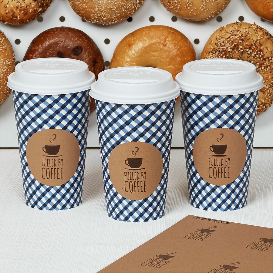 Avery&reg; Kraft Brown Round Labels2½" Diameter