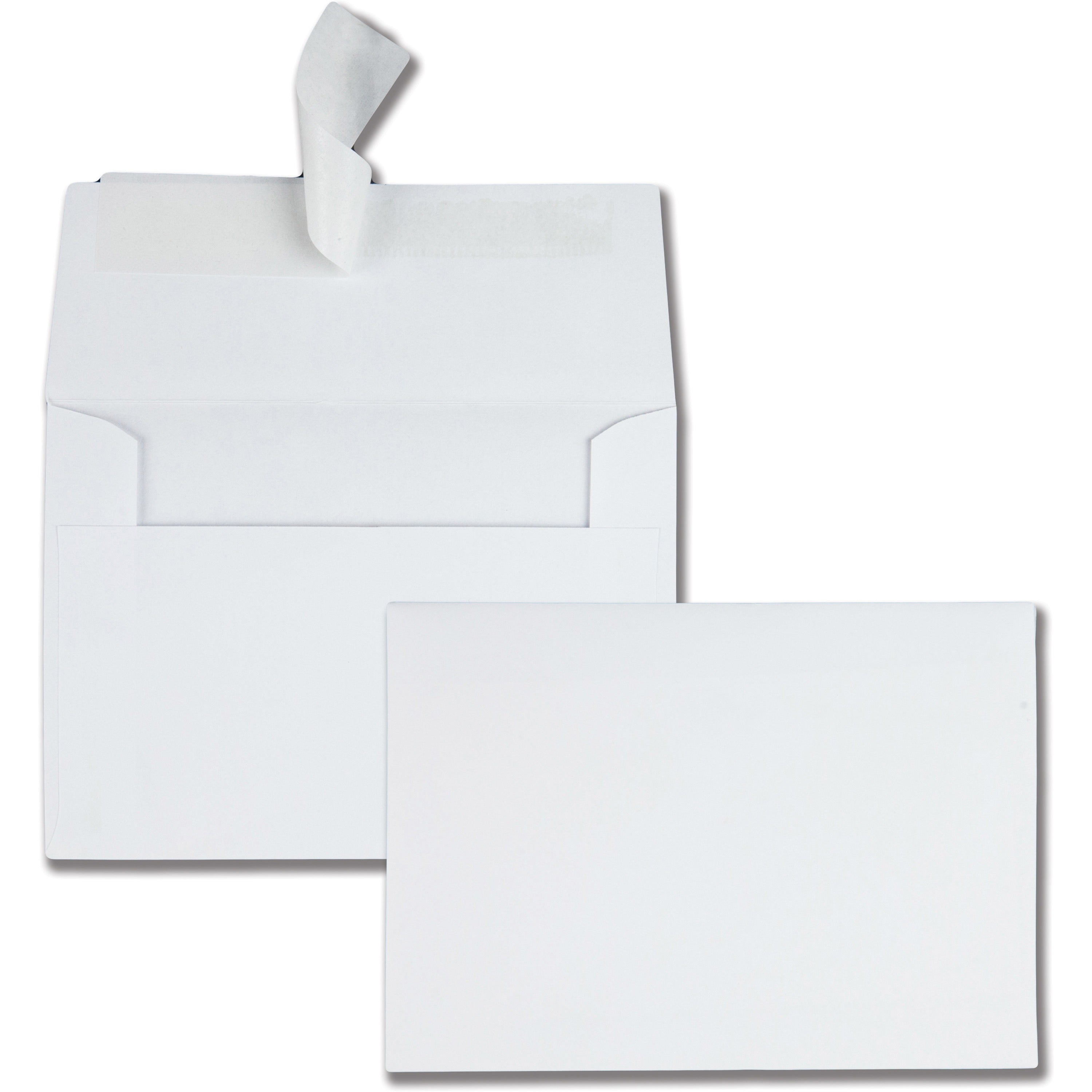 Specialty - 4 1/2" Width x 6 1/4" Length - 24 lb - White - Wove - 50 / Box