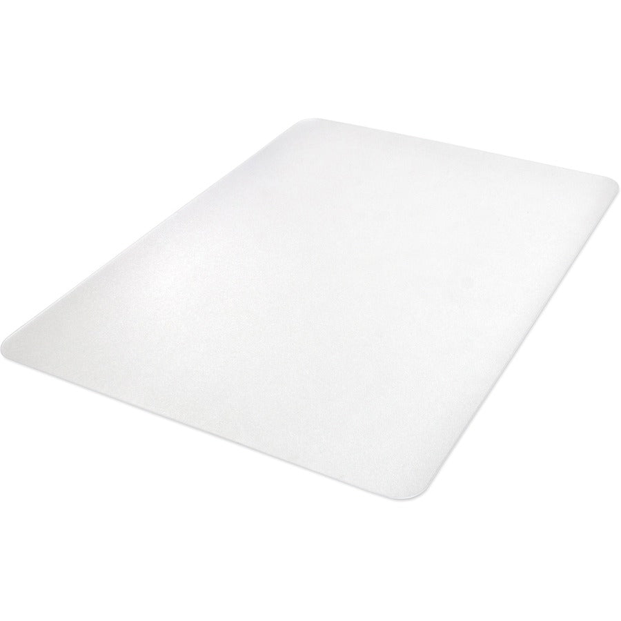 Deflecto Polycarbonate Chair Mat for Hard Floors - Hard Floor - 60" Length x 46" Width - Rectangular - Polycarbonate - Clear - 1 Each