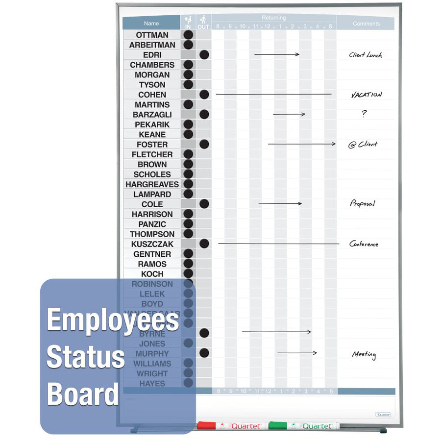 34" Board Height x 23" Board Width - White Natural Cork Surface - Magnetic, Durable - Silver Frame - 1 Each