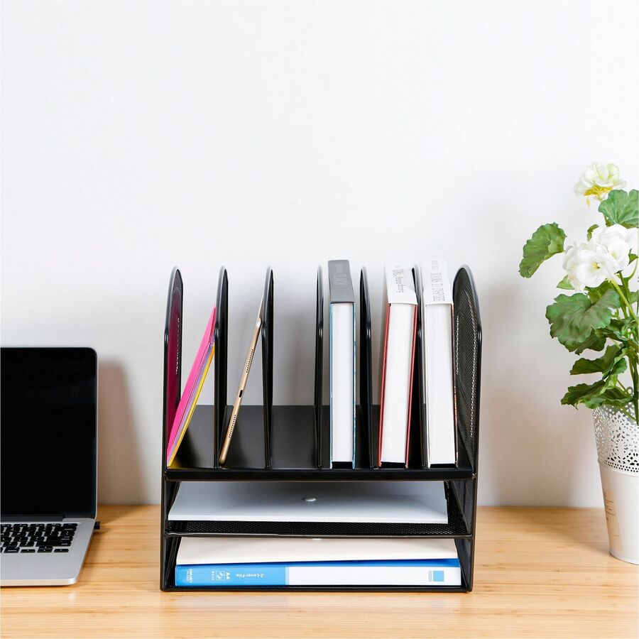 Lorell Mesh Desk Organizer