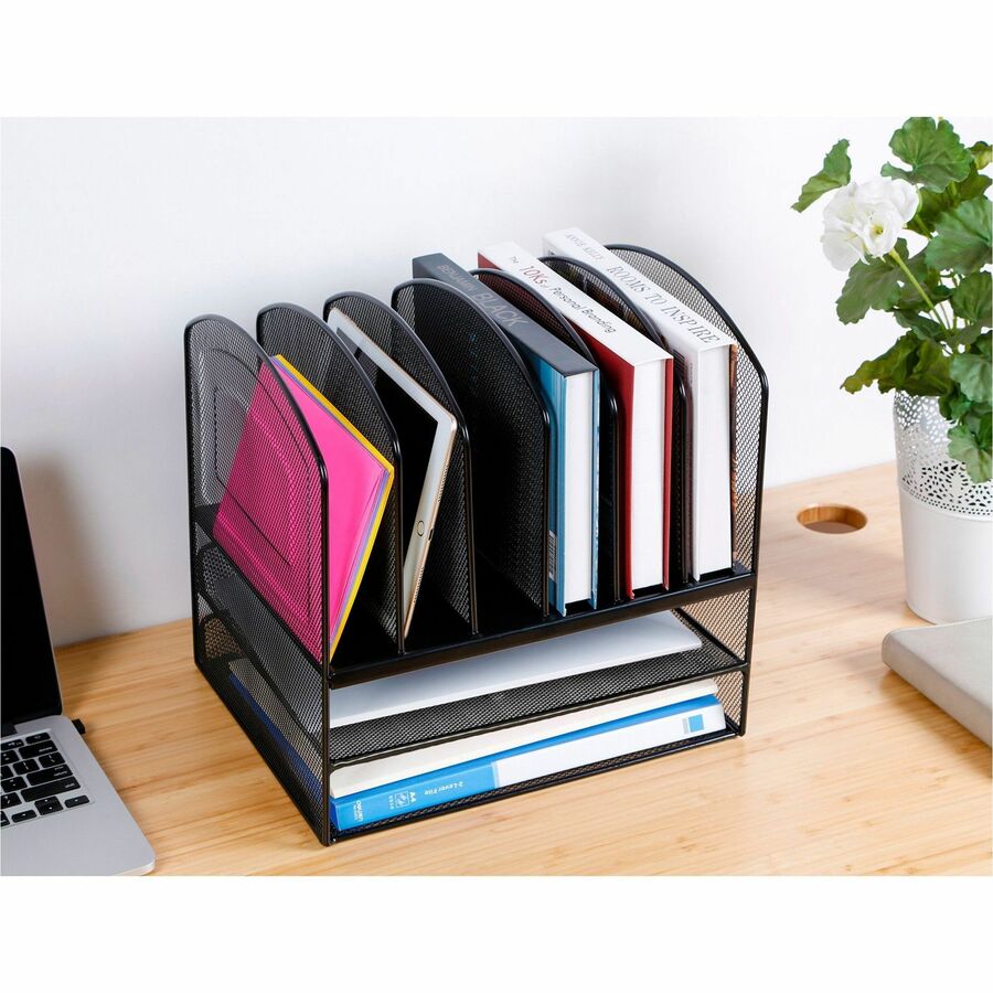 Lorell Mesh Desk Organizer
