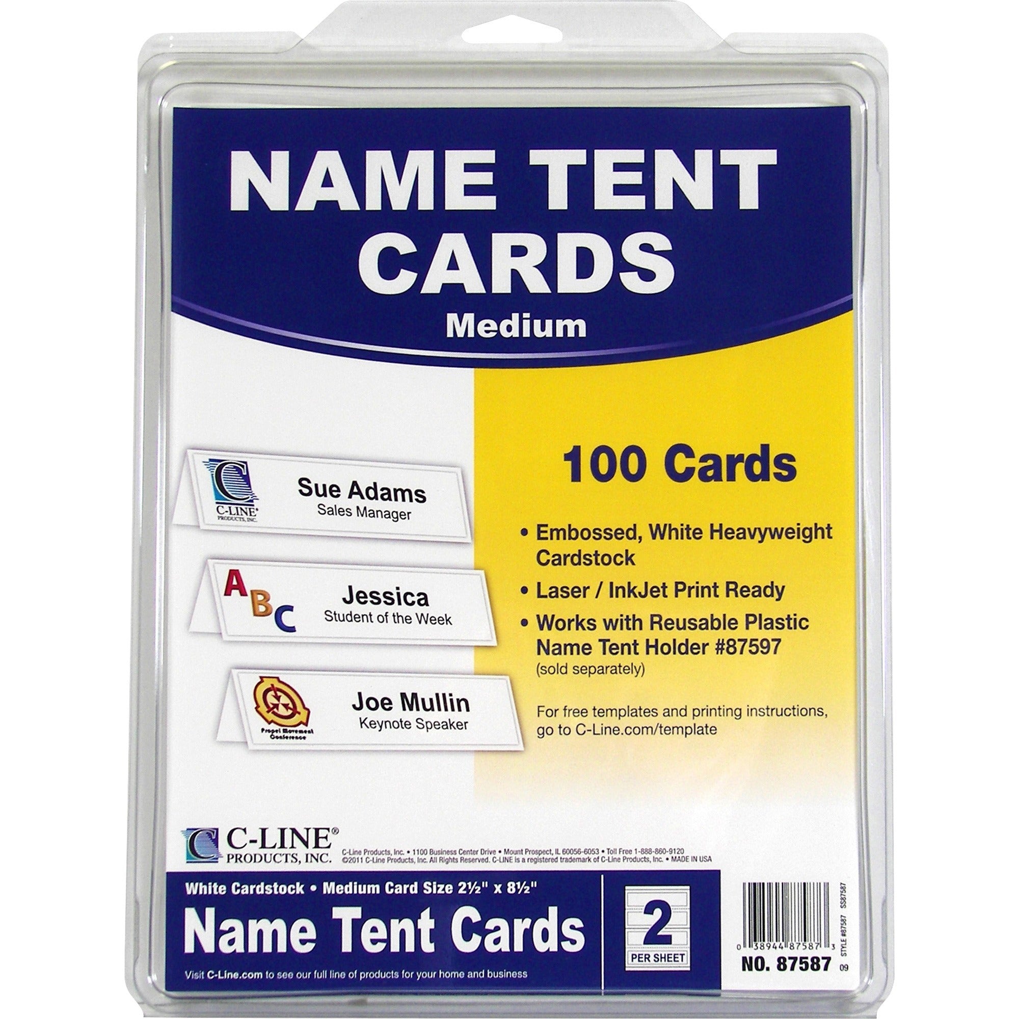 Letter - 8 1/2" x 11" - White - 100 / Box