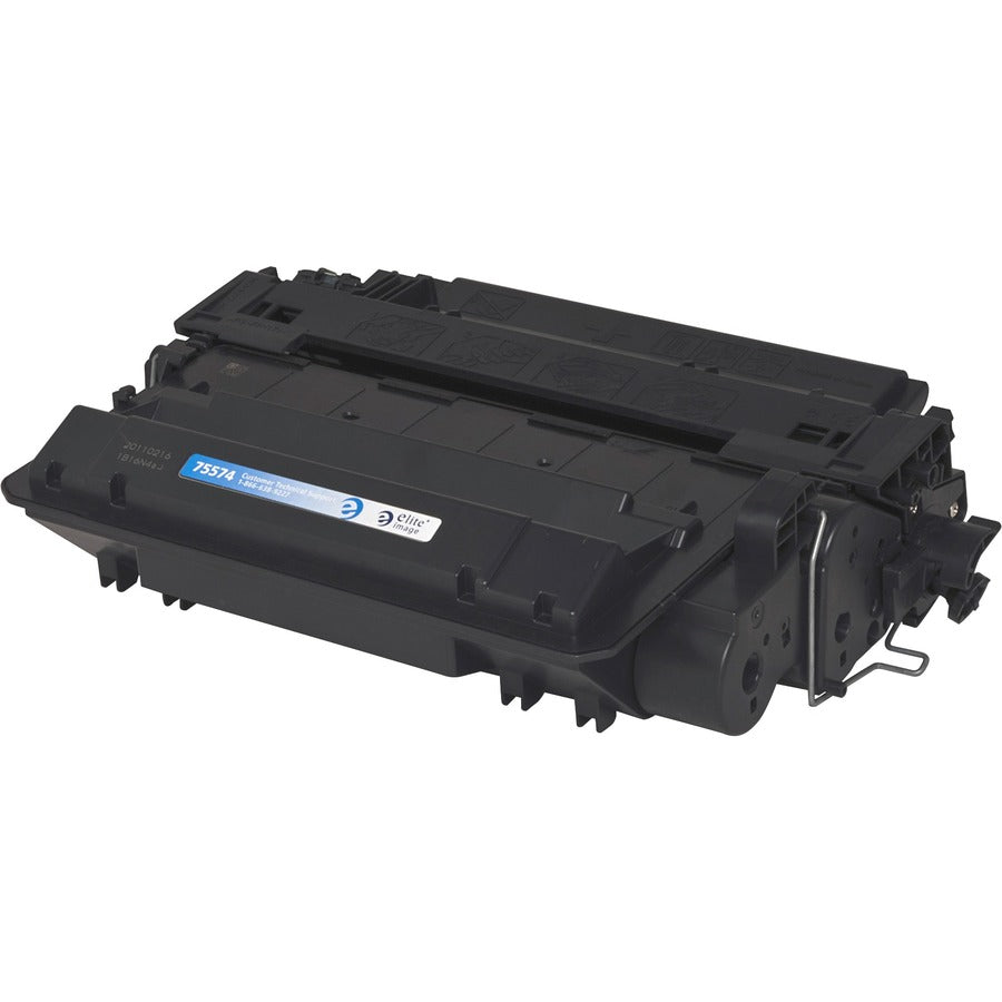 Elite Image Remanufactured Laser Toner Cartridge 55X (CE255X) - Black - 1 Each