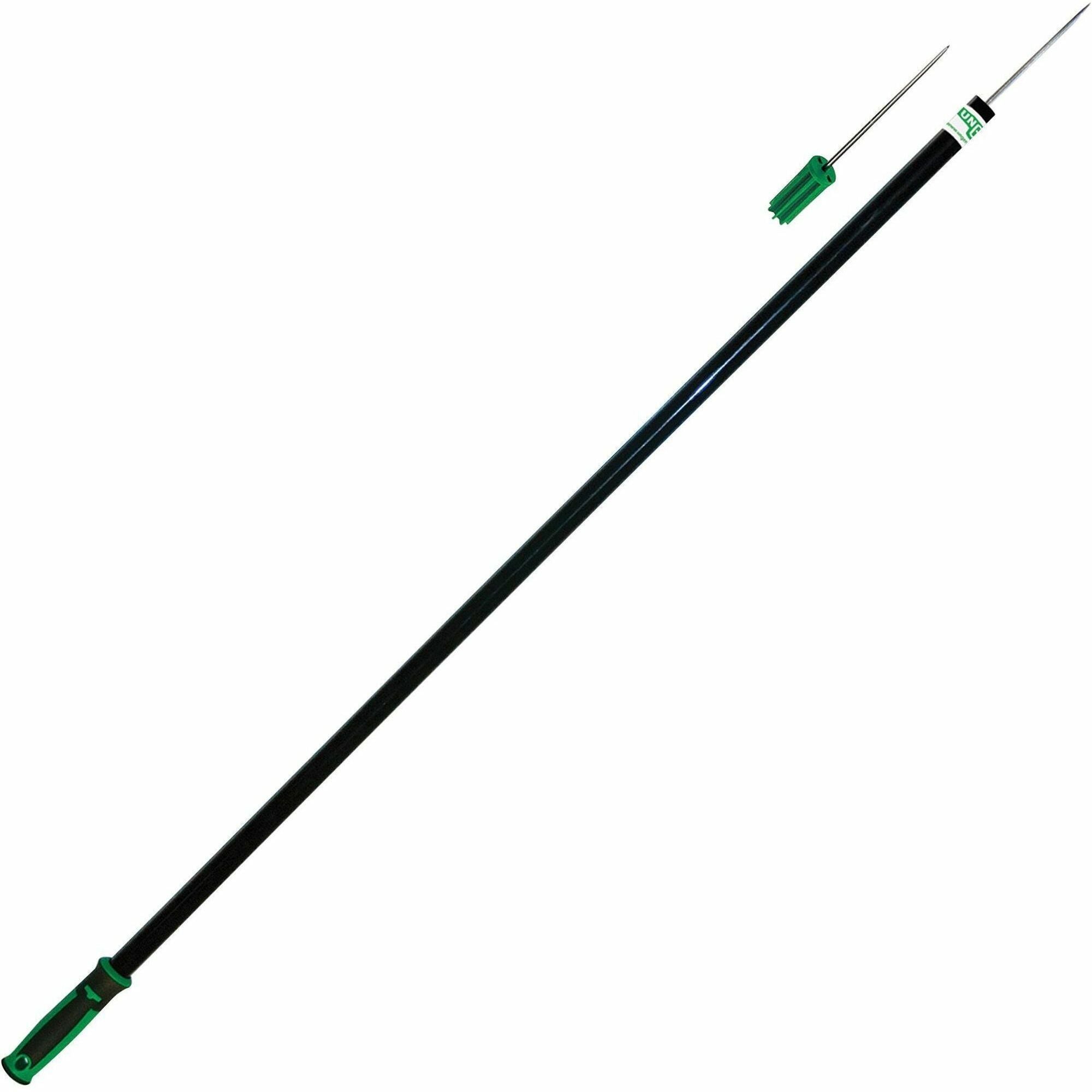 42" Reach - Ergonomic Handle, Durable - Steel - Black, Green - 1 Each