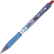 Pilot Recycled Retractable Ballpoint Pens - 0.7 mm Fine Pen Point - Refillable - Retractable - Red Ink - Gel-based - Plastic Barrel - 1 Dozen