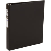 Avery&reg; Economy Binder - 1" Binder Capacity - Letter - 8 1/2" x 11" Sheet Size - 175 Sheet Capacity - Fastener(s): Round Ring - Pocket(s): 2 - Polypropylene - Pacific Blue - Recycled - Pocket, Lightweight - 12 / Carton
