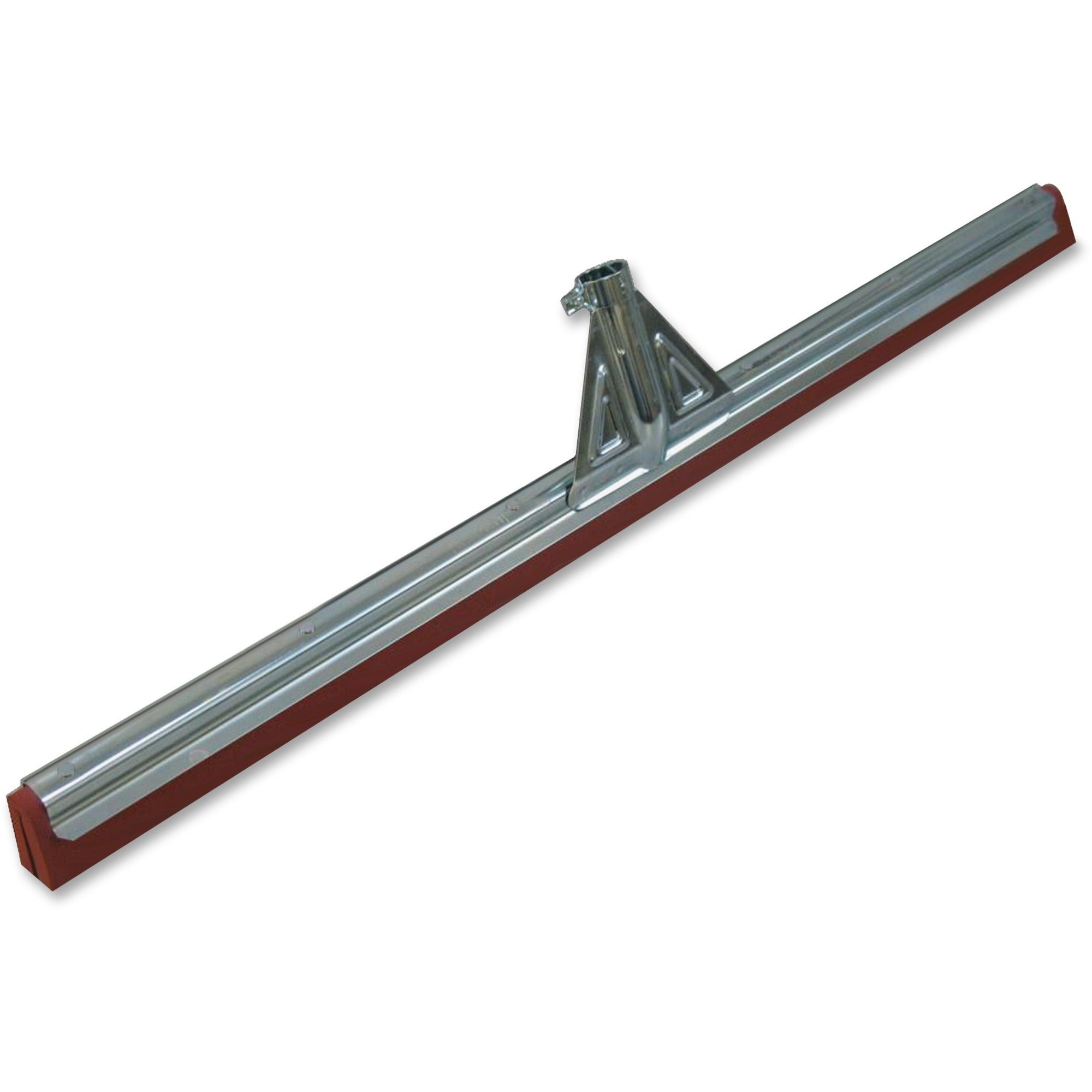 Unger WaterWand Heavy Duty 30" Squeegee - 30" Foam Rubber, Neoprene Blade - Heavy Duty, Durable, Oil Resistant, Acid Resistant - Red - 1Each