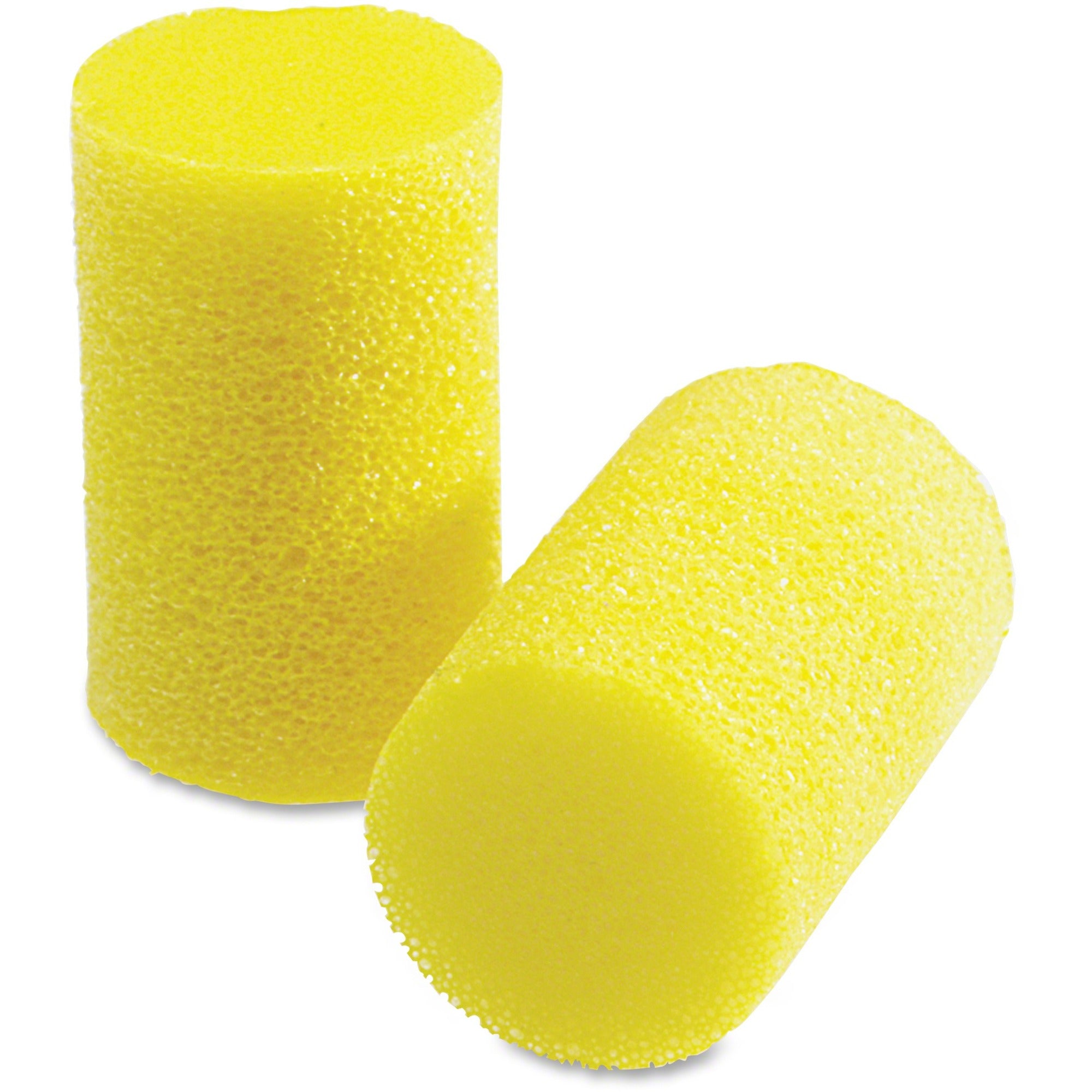 E-A-R Classic Uncorded Earplugs - Small - Noise Protection - Foam, Polyvinyl Chloride (PVC) - Yellow - Moisture Resistant, Non-flammable, Flame Resistant, Noise Reduction - 2/Pair - 1 Box