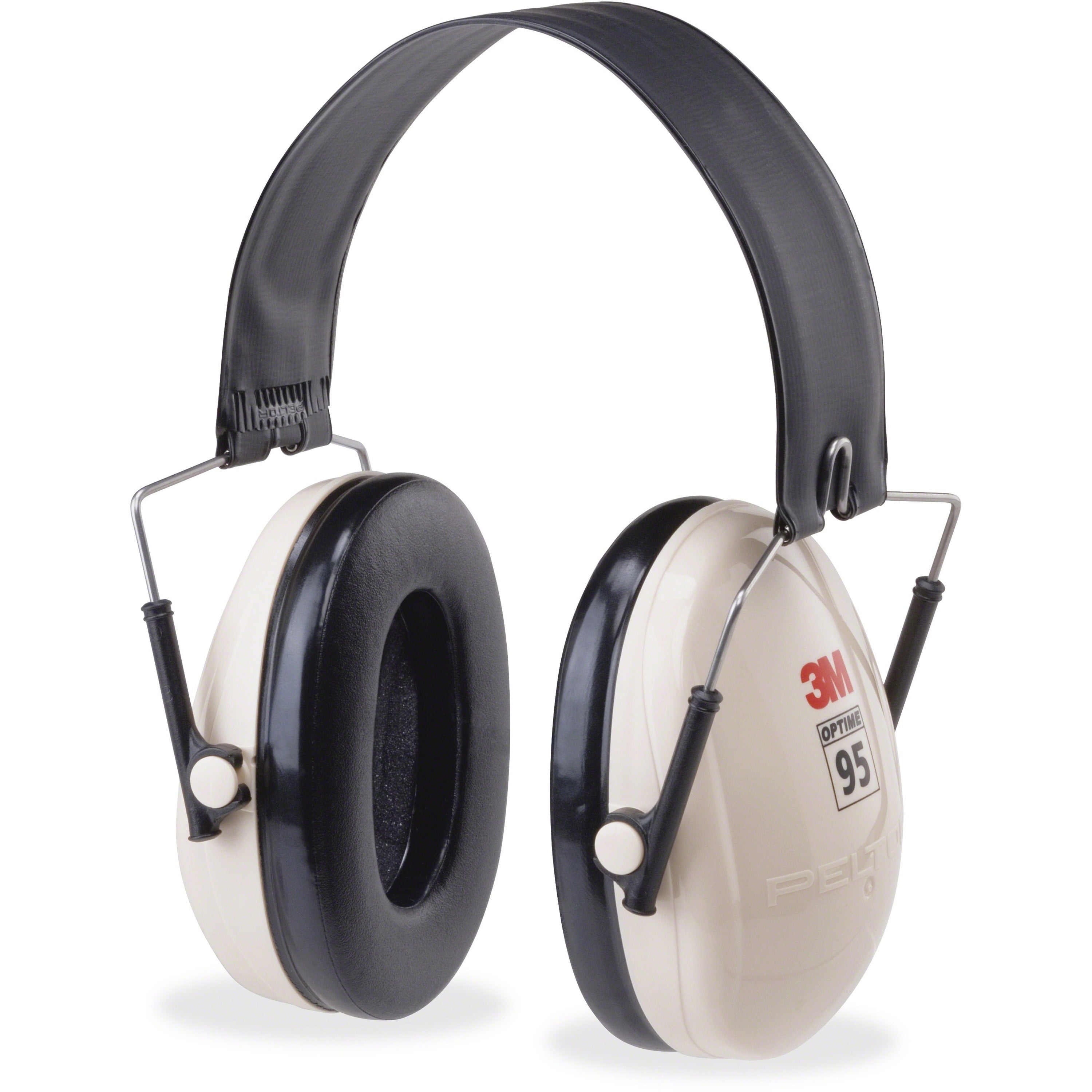 Noise, Noise Reduction Rating Protection - Foam, Acrylonitrile Butadiene Styrene (ABS), Plastic, Plastic - Black, White - Foldable, Comfortable, Lightweight, Low Linting - 1 Each