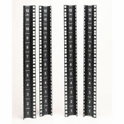 APC by Schneider Electric NetShelter CX Mounting Rail Kit for Server - Black - TAA Compliant