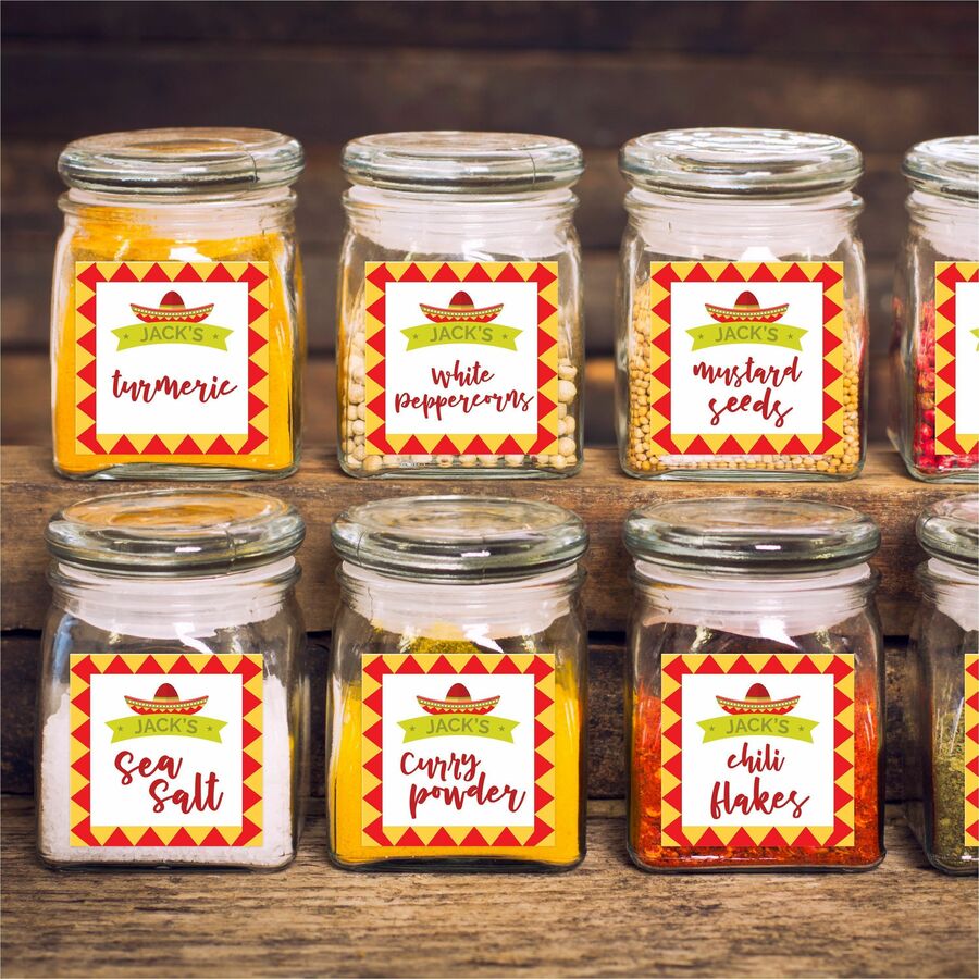 Avery&reg; Printable Square Labels, 2" x 2" , White, 300ct (22806)