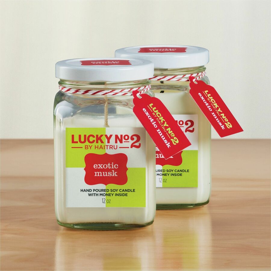 Avery&reg; Printable Square Labels, 2" x 2" , White, 300ct (22806)