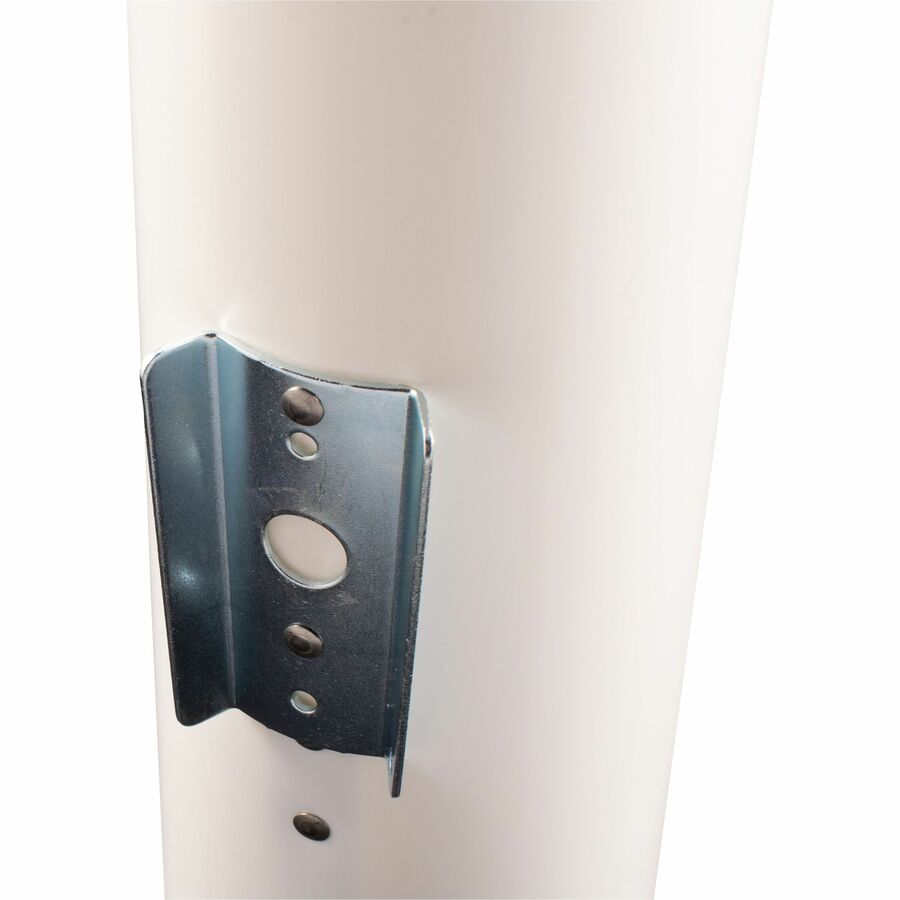 16" Tube - Pull Dispensing - Wall Mountable - Transparent White - Plastic - 1 Each