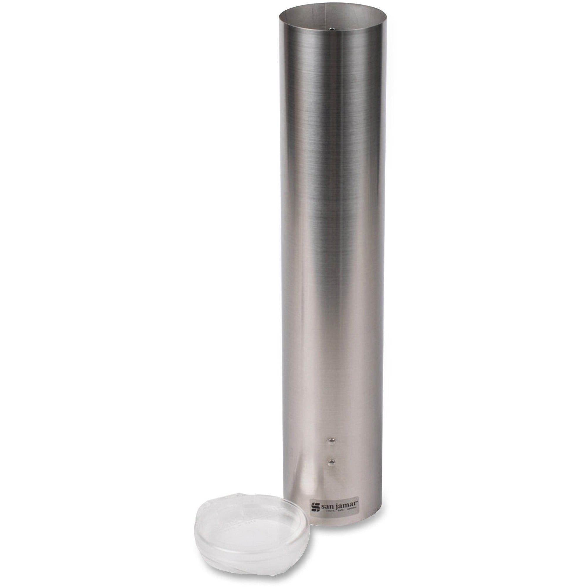 16" Tube - Pull Dispensing - Stainless Steel - Stainless Steel - 1 Each