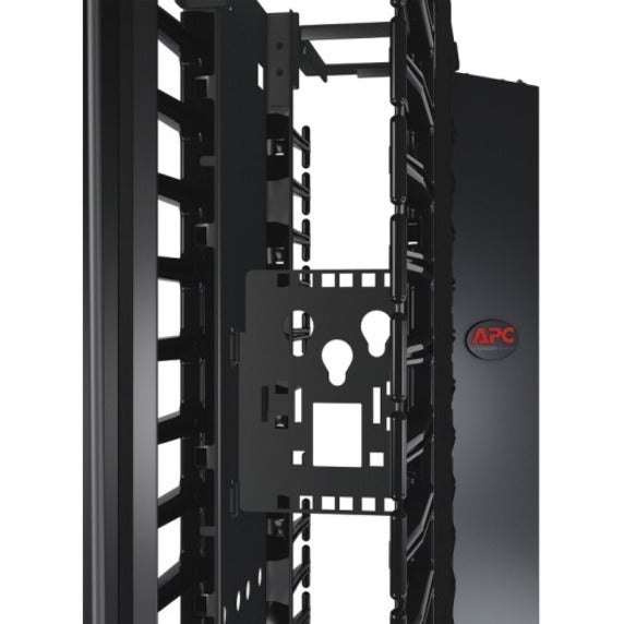 APC by Schneider Electric Cable Manager Mounting Bracket, Black, 1 Each