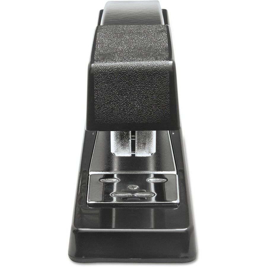 Universal Desktop Stapler, Full Strip, 20 Sheet Capacity, Holds 210 Staples, 0.25" Staple Size, 3.50" Throat Depth, 0.50" Crown Width, Top Loading, Black, Metal, 1 Each