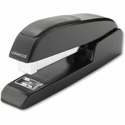 Universal Desktop Stapler, Full Strip, 20 Sheet Capacity, Holds 210 Staples, 0.25" Staple Size, 3.5" Throat Depth, 0.5" Crown Width, Top Loading, Black, Metal, 1 Each