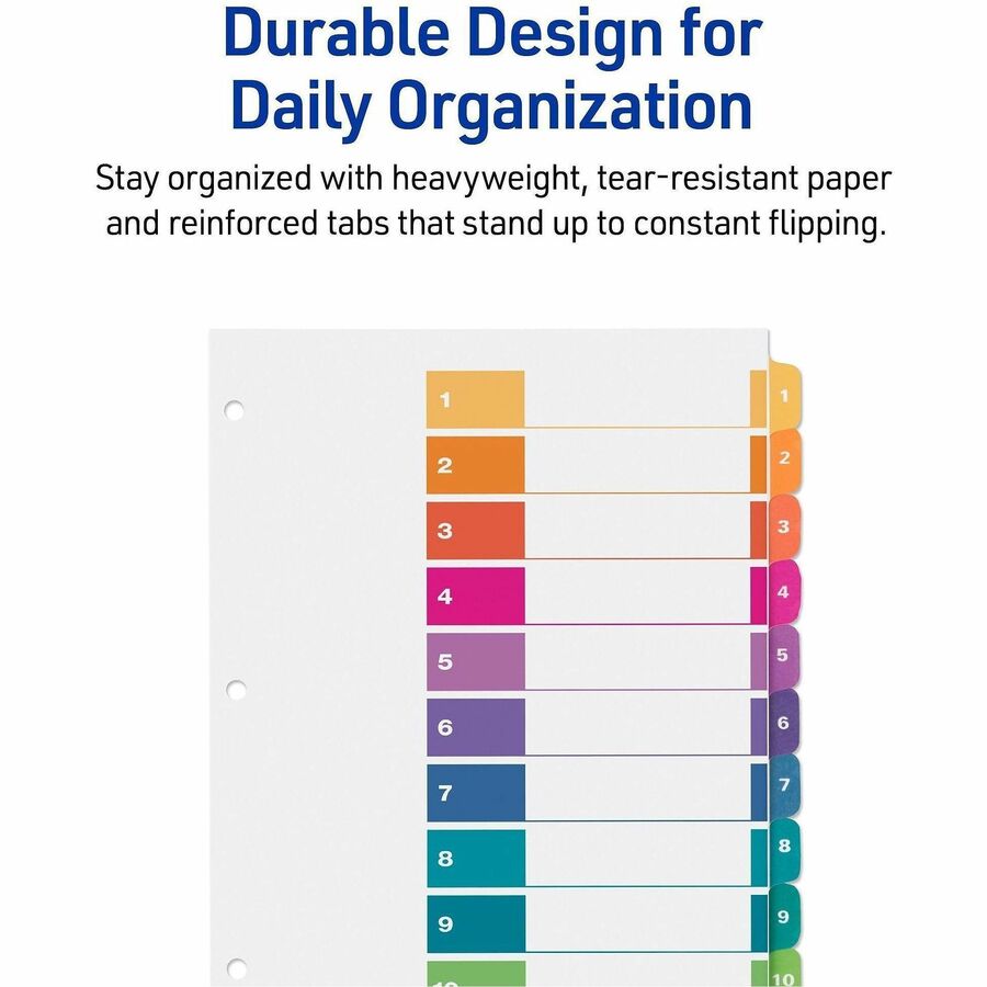 Avery&reg; Ready Index Custom TOC Binder Dividers
