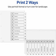 Avery&reg; Ready Index Classic Tab Binder Dividers