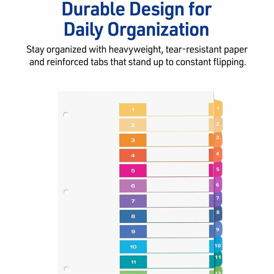 Avery&reg; Ready Index Custom TOC Binder Dividers