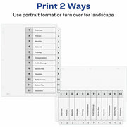 Avery&reg; Ready Index Classic Tab Binder Dividers