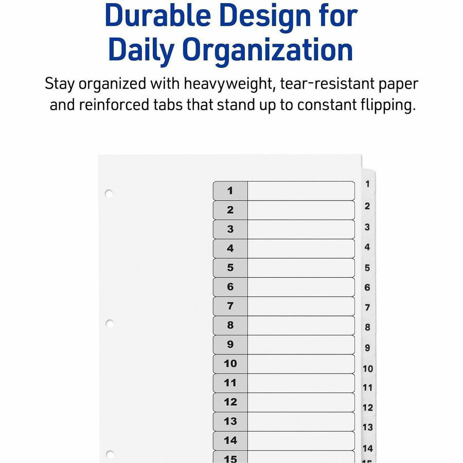 Avery&reg; Ready Index Classic Tab Binder Dividers