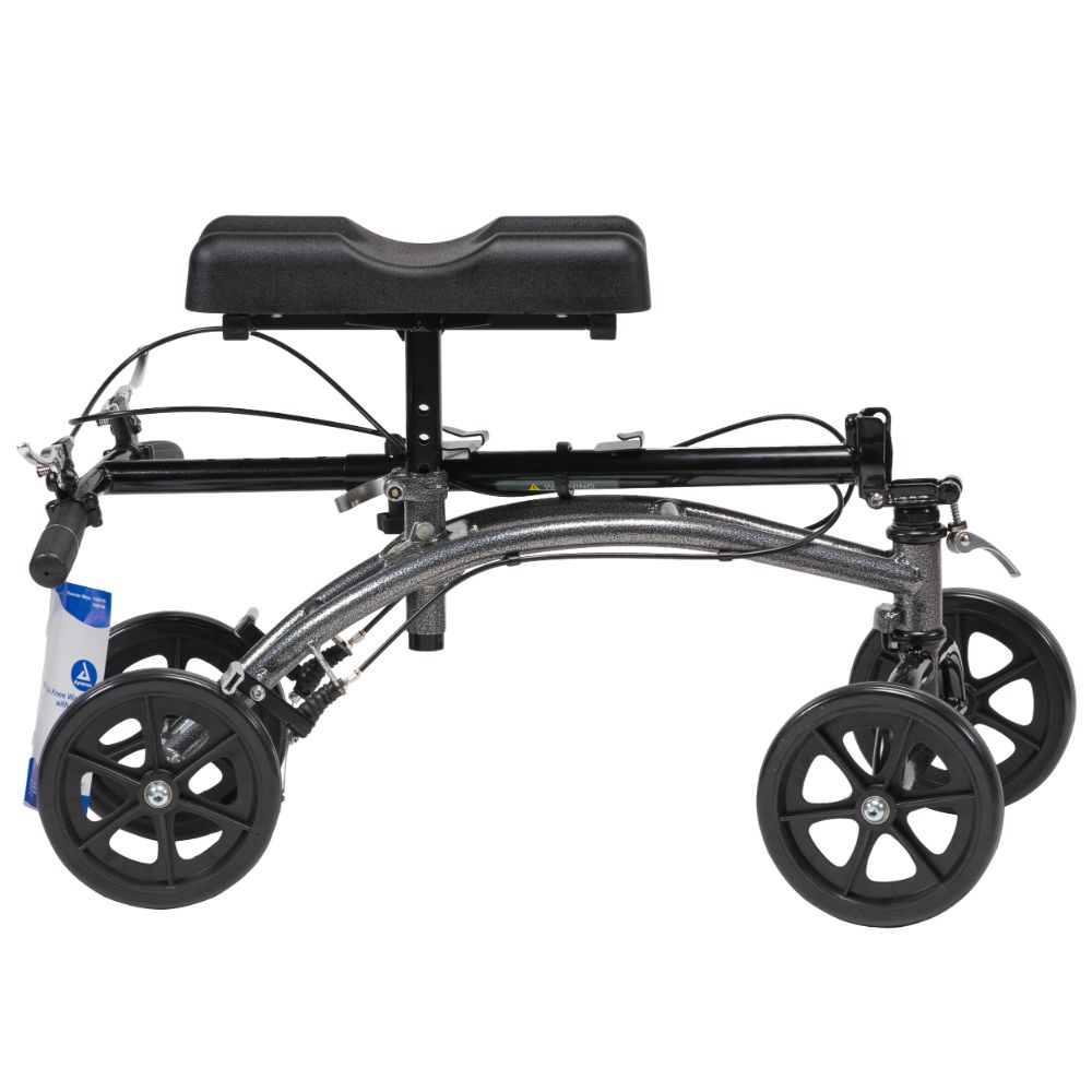 Foldable Steerable Knee Walker with Basket, Standard, 1 Quantity per Case