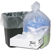 Berry Ultra Plus Trash Can Liners - Small Size - 16 gal Capacity - 31" Length x 24" Width x 0.31 mil (8 Micron) Thickness - High Density - Natural - Resin - Industrial Trash, Office Waste - 200 / Carton