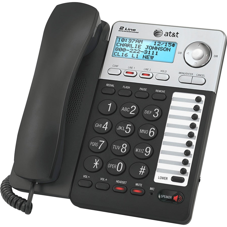 2 x Phone Line - Speakerphone - Backlight