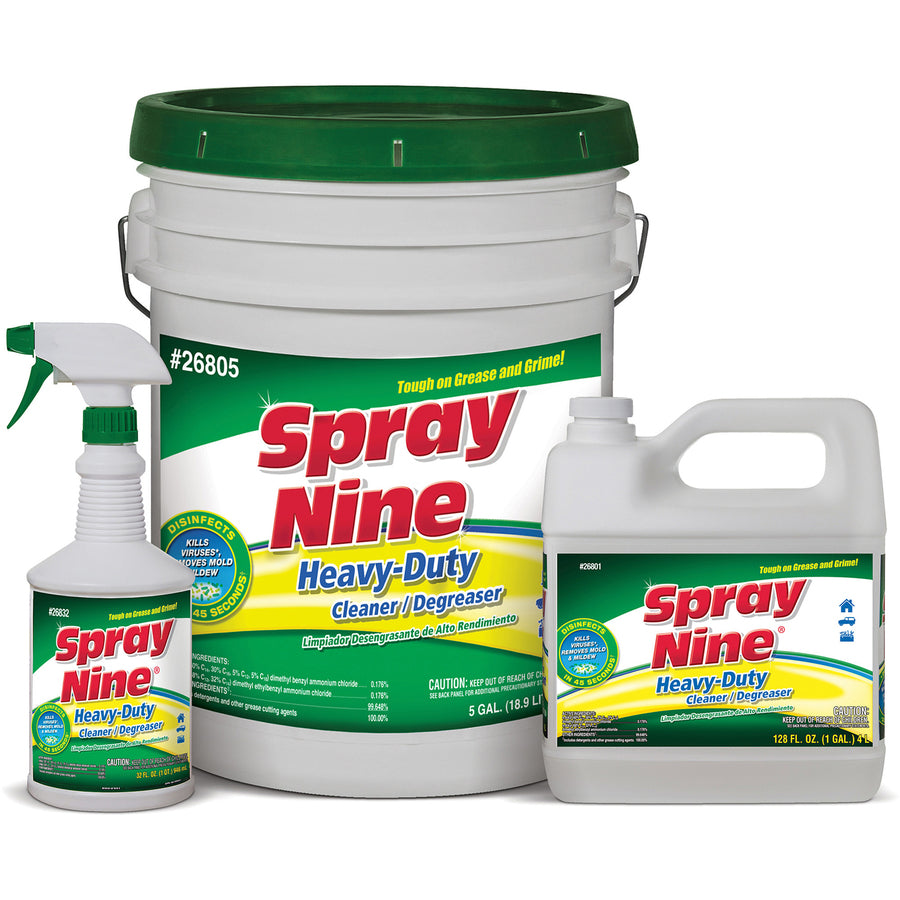 Multipurpose Cleaner/Degreaser, Removes Grease, Oil, Wax, Tar & Stains, Solvent-Free, Mild Scent, 640 fl oz (5 gal)