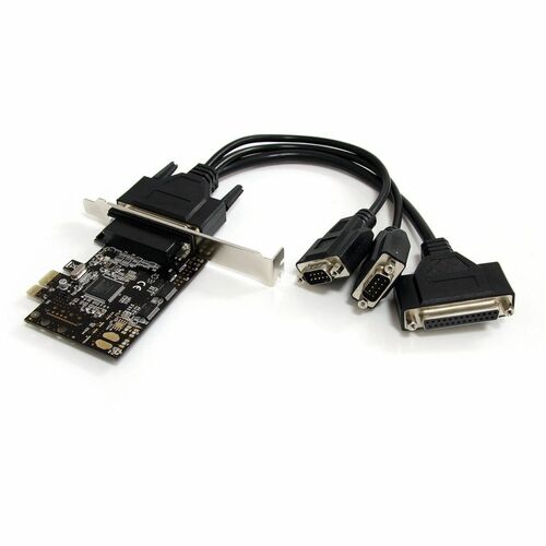 StarTech.com 2S1P PCI Express Serial Parallel Combo Card with Breakout Cable