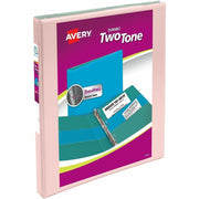 Avery&reg; 1/2" Two-Tone View 3-Ring Binder With Pockets