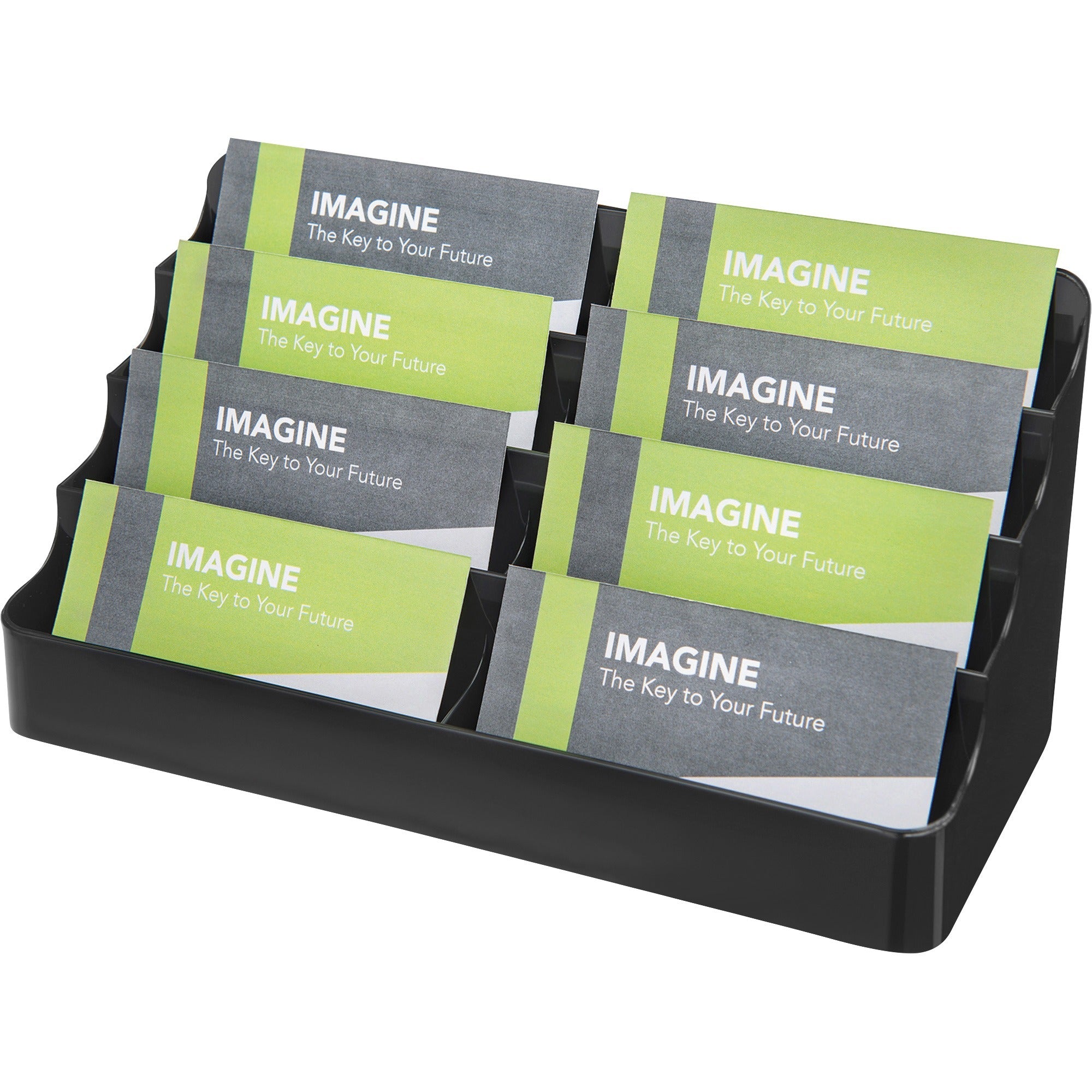 3.9" Height x 7.9" Width x 3.6" Depth - Plastic - Black - 1 Each
