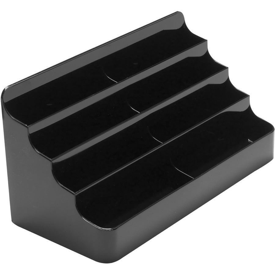 3.9" Height x 7.9" Width x 3.6" Depth - Plastic - Black - 1 Each