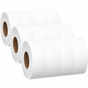 3.55" Width x 750 ft Length - White - 1 Carton