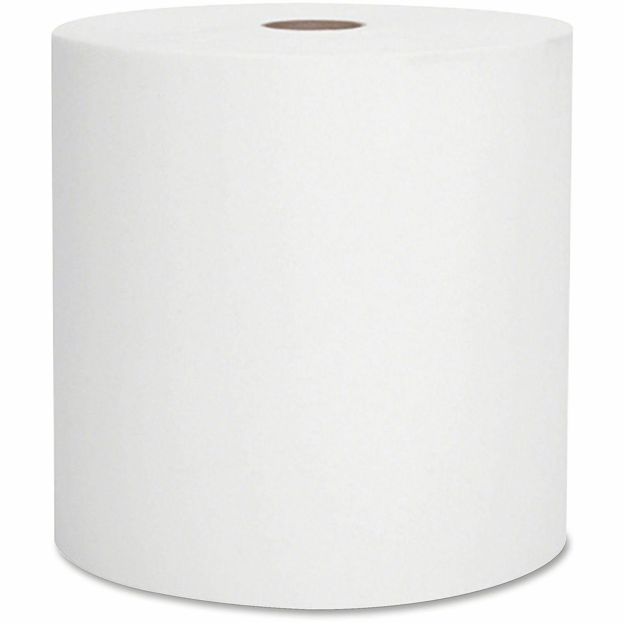 2 Ply - 8" Width x 15" Length - White - Fiber - 12 Rolls Per Carton - 12 / Carton
