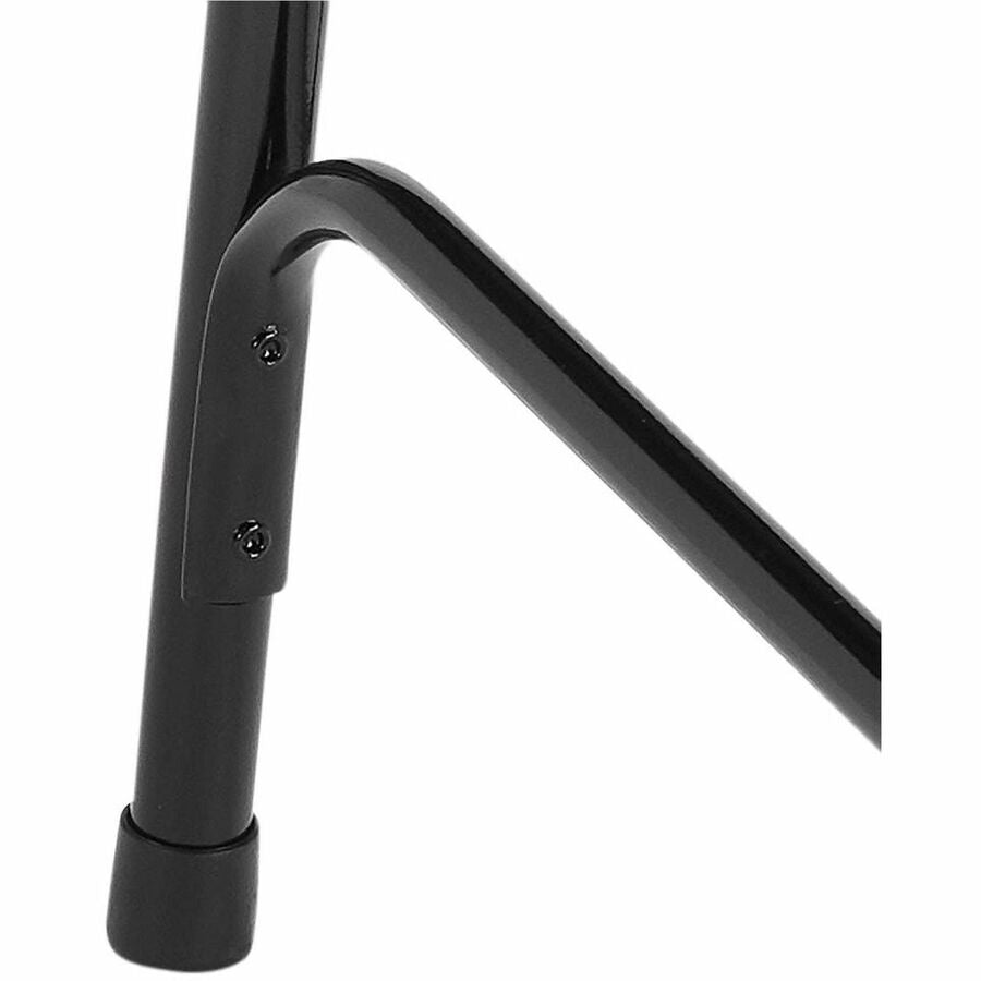 NPS® 800 Series Premium Lightweight Plastic Folding Chair, Pack of 4, Surface Color: Black, Frame Color: Black