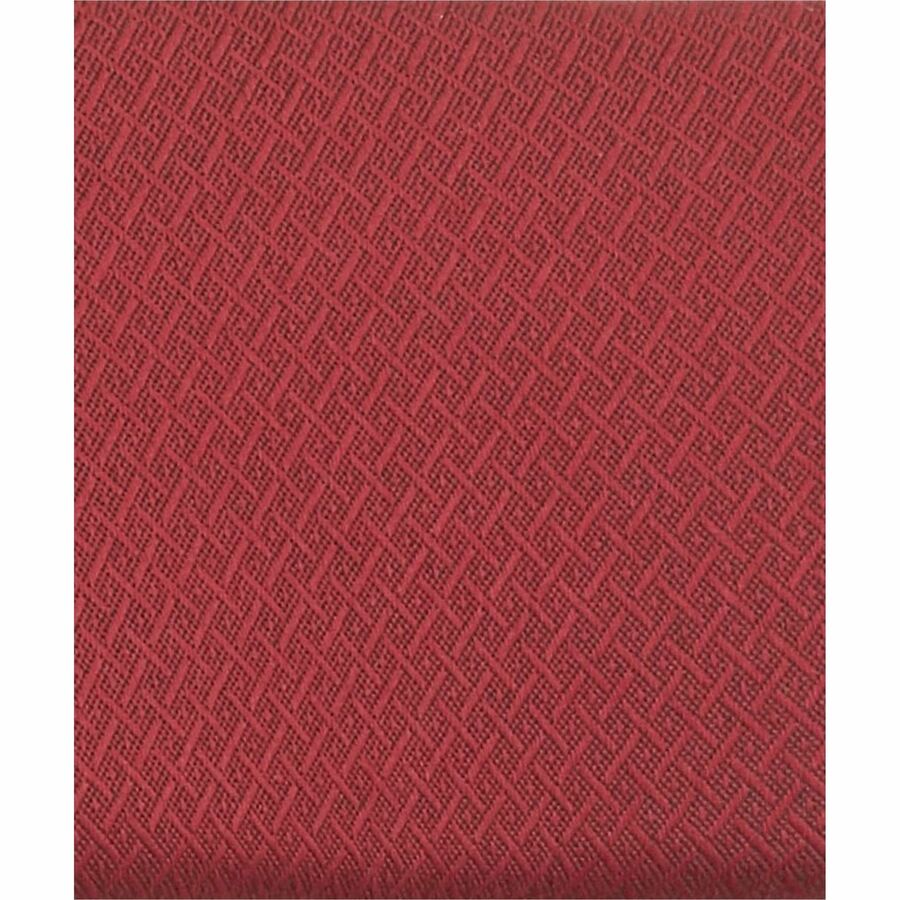 NPS® 3200 Series Premium 2" Fabric Upholstered Double Hinge Folding Chair, Pack of 2, Surface Color: New Burgundy, Frame Color: Textured Grey