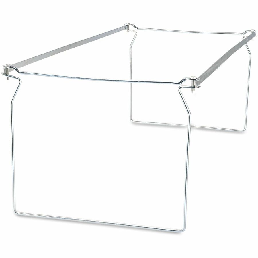 Universal File Frame - Letter - 23" to 26.77" Long - Steel - Steel - 12 / Carton