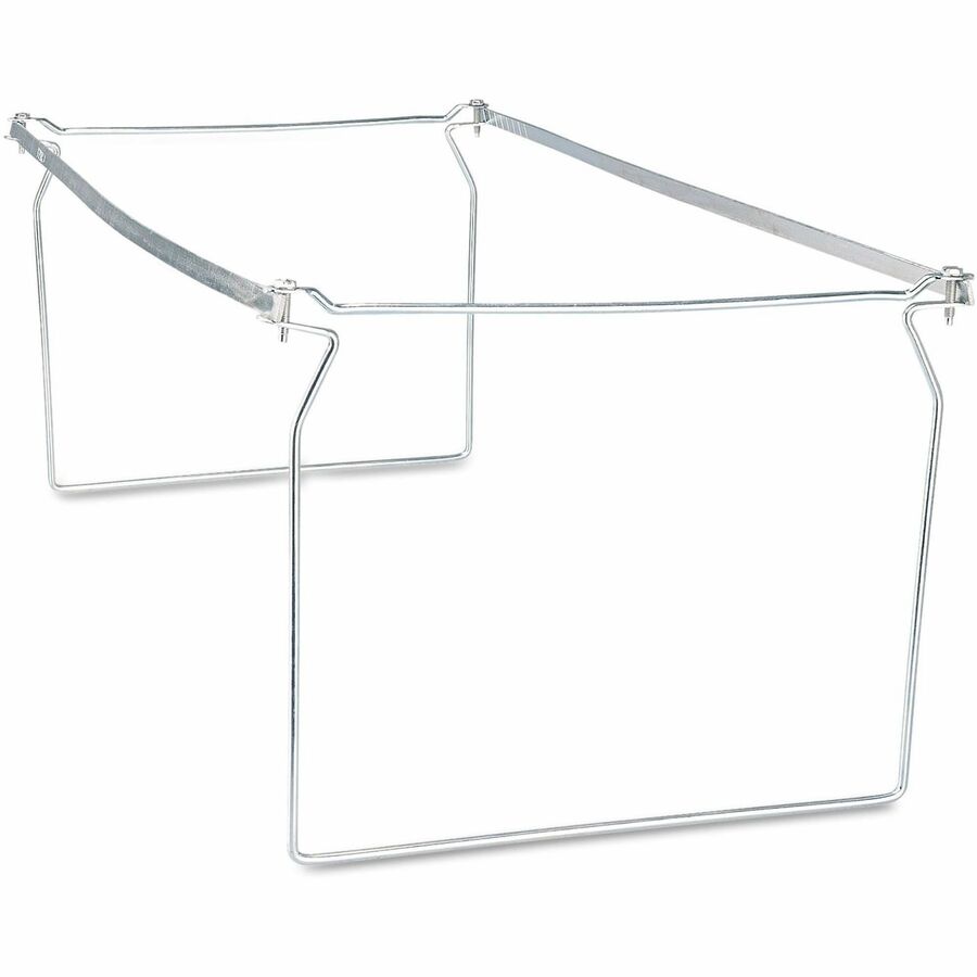 Universal File Frame - Letter - 23" to 26.77" Long - Steel - Steel - 12 / Carton