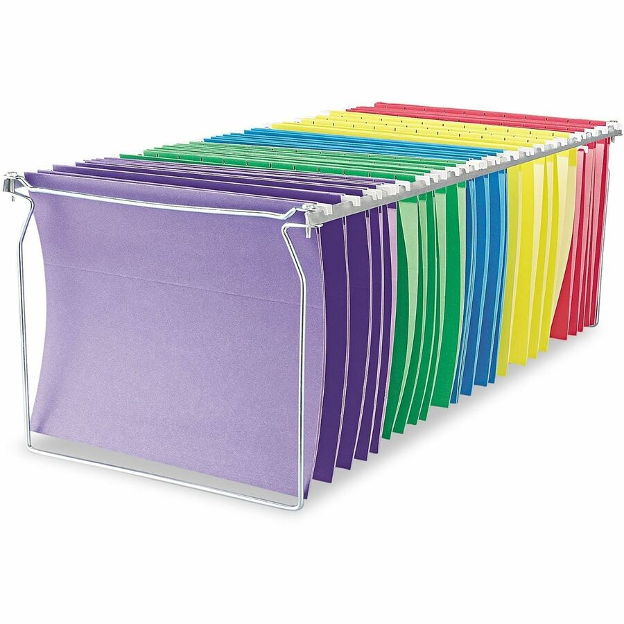 Universal File Frame - Letter - 23" to 26.77" Long - Steel - Steel - 12 / Carton
