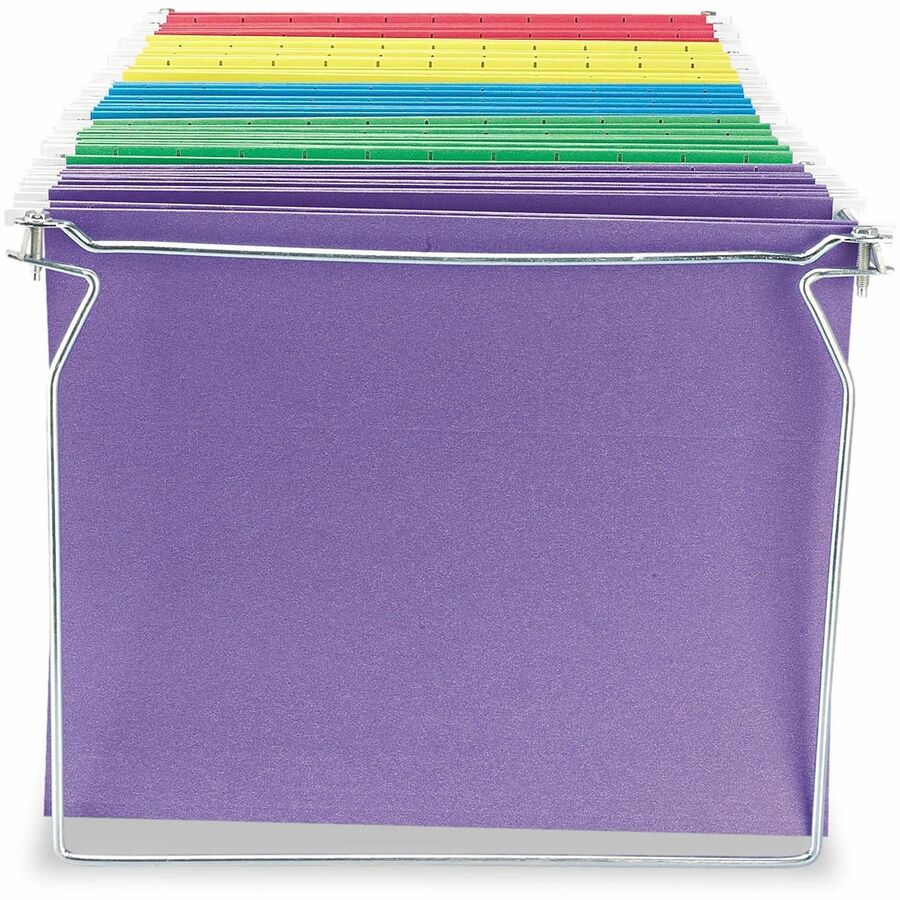 Universal File Frame - Letter - 23" to 26.77" Long - Steel - Steel - 12 / Carton