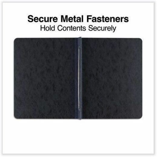 Universal Report Cover, 3" Folder Capacity, 8.5" x 11", 500 Sheet Capacity, 1 Double Prong Fastener, Punched, 1 Each