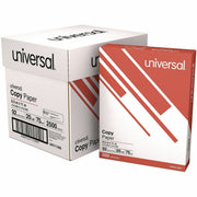 Universal Copy Paper - 92 Brightness - Letter - 8 1/2" x 11" - 20 lb Basis Weight - White - 2500 Sheets - 500 Sheets per Ream - 5 Ream per Case