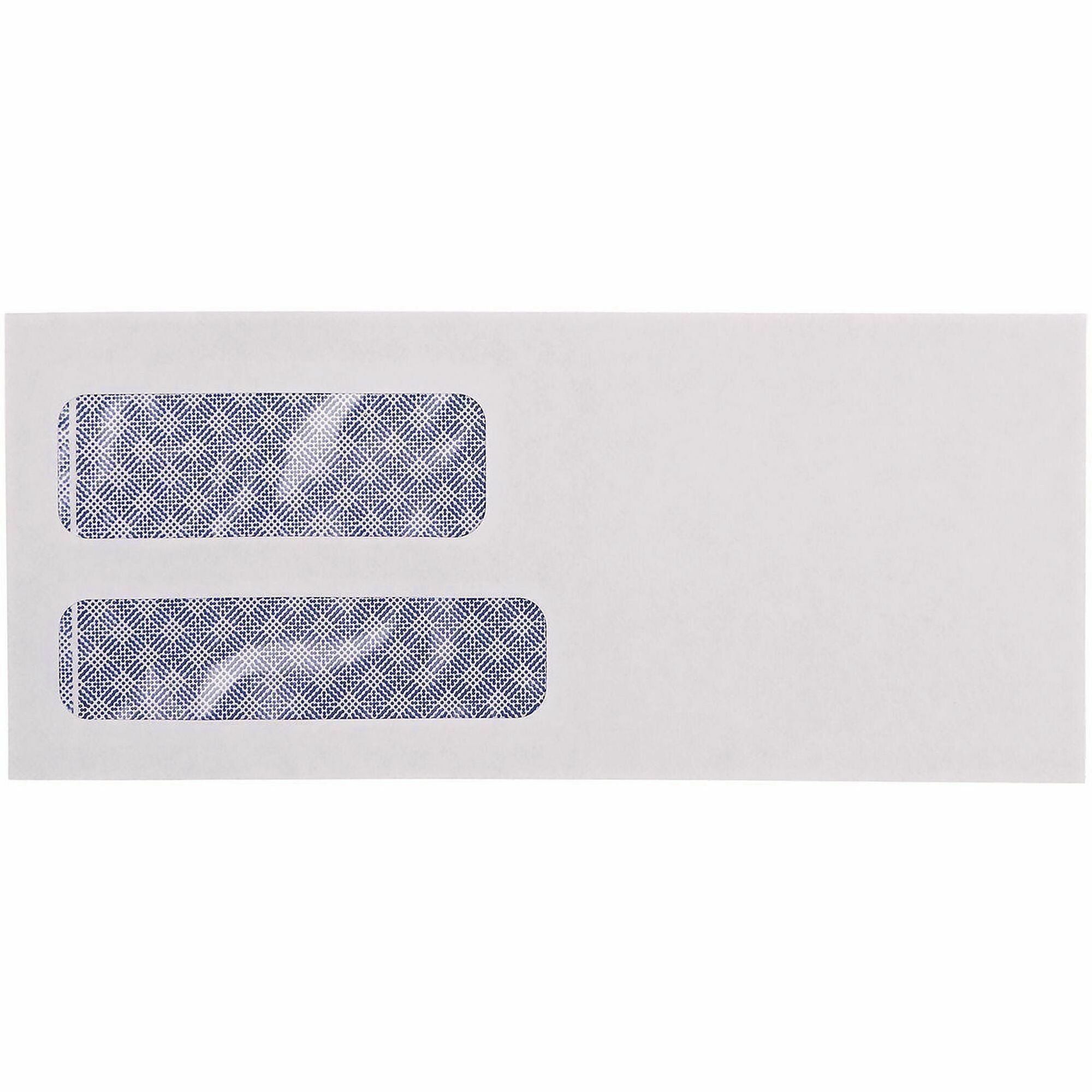 Universal Envelope, Business, #9, 24 lb, Gummed, White, Paper Stock, 500/Box